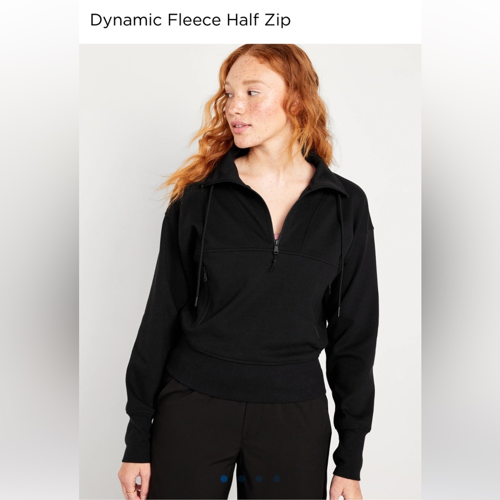 NWT Dynamic Fleece Half Zip